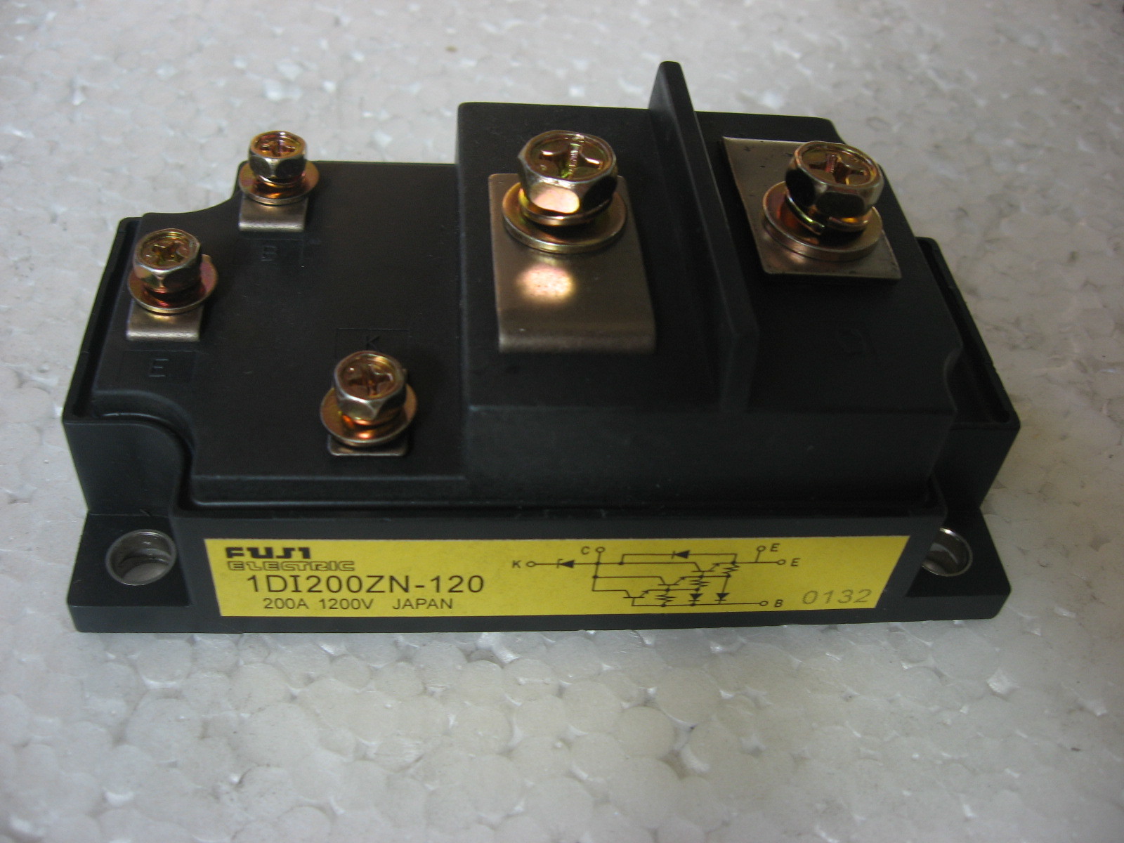 Fuji Igbt Module - 1200v, 200a | Black, 254x127x254 Mm, High-frequency Operation, Ups Switching Functionality, 90 Days Warranty