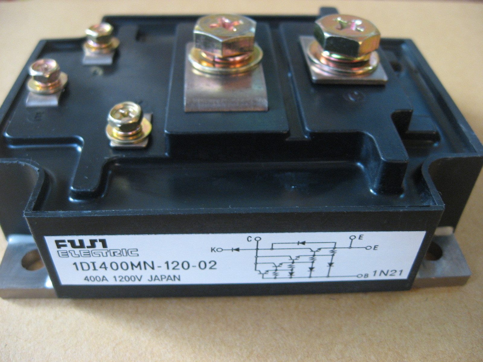 Fuji Igbt Module - 1200v, 200a | Black, 254x127x254 Mm, High-frequency Operation, Ups Switching Functionality, 90 Days Warranty
