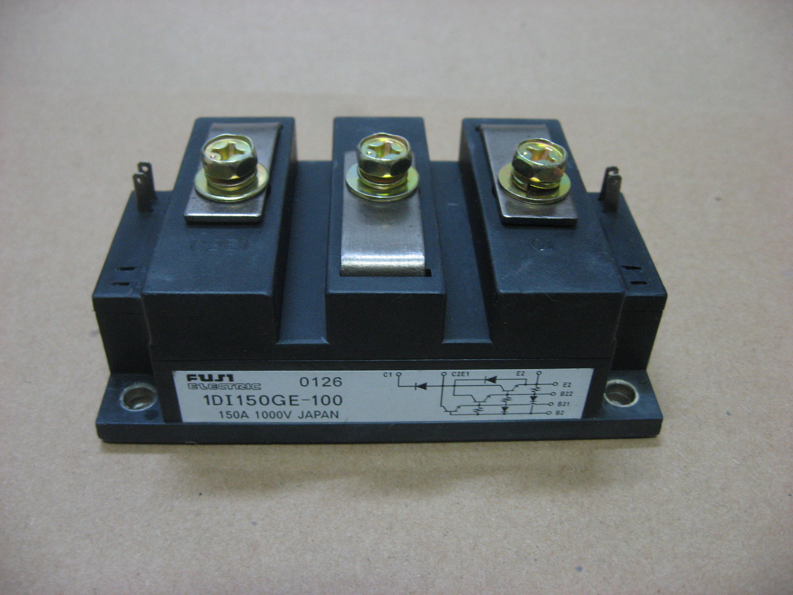 Fuji Igbt Module - 1200v, 200a | Black, 254x127x254 Mm, High-frequency Operation, Ups Switching Functionality, 90 Days Warranty