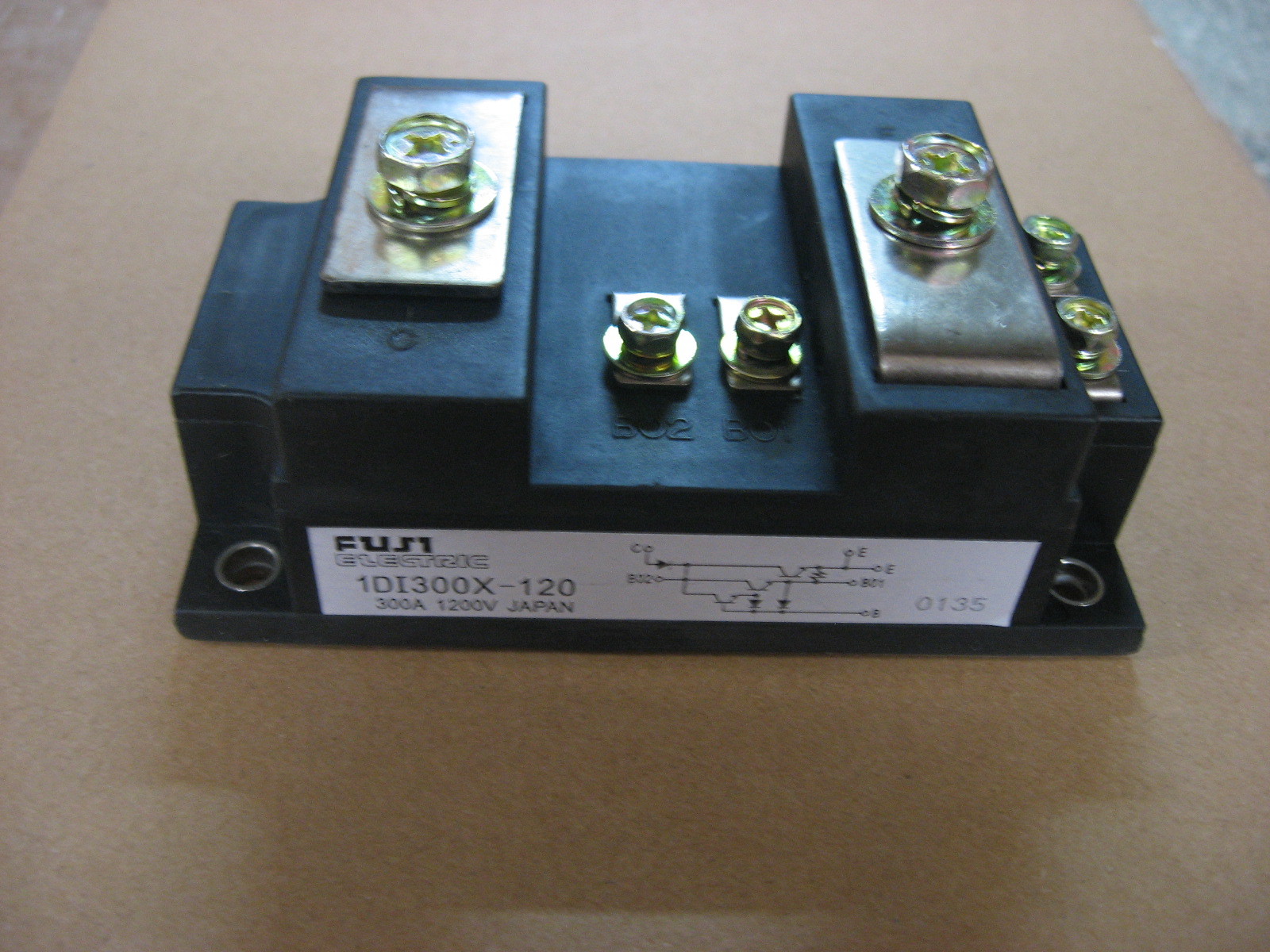 Fuji Igbt Module - 1200v, 200a | Black, 254x127x254 Mm, High-frequency Operation, Ups Switching Functionality, 90 Days Warranty