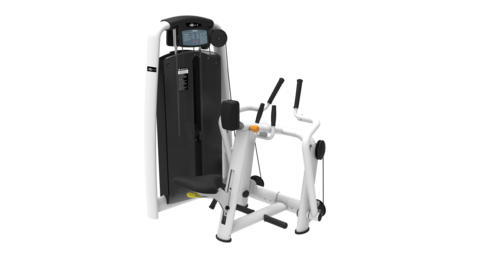 Low Row - Steel and Plastic, 1060mm L x 1180mm W x 1500mm H, Color: White, 255kg Weight | Low-Impact Strength Training Machine