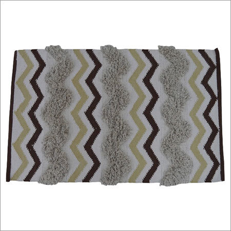 Cotton Rugs - 100% Cotton, Variable Dimensions, Off-white | Absorbent, Lightweight, Soft Texture, Easy Cleaning, Stylish Design