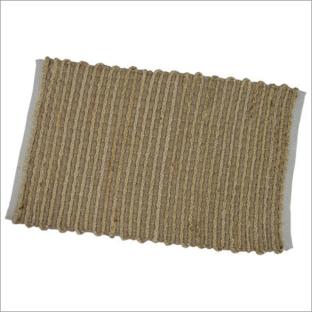 Jute Rugs - Jute Material, Variable Dimensions, Beige Color, 5-10 Mm Pile Height | Elegant Indoor Floor Covering With Natural Beauty