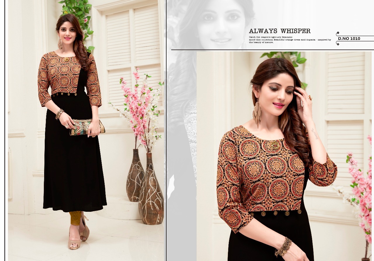 Ladies Fancy Kurti - Rayon, Customized Sizes From Xxs To Xxxl, Maroon Color, 3-4th Sleeves, Printed Pattern | Washable, Dry Cleanable, Ideal For All Seasons