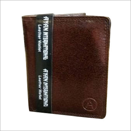Leather Mens Wallets - Genuine Leather, 4x3x1 Inches, Brown | Classic Style, Compact Size, Durable Design, Snap Closure, Secure Storage, 6-8 Pockets