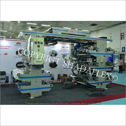 High Speed Six Colour Flexographic Machine - General Use: Industrial