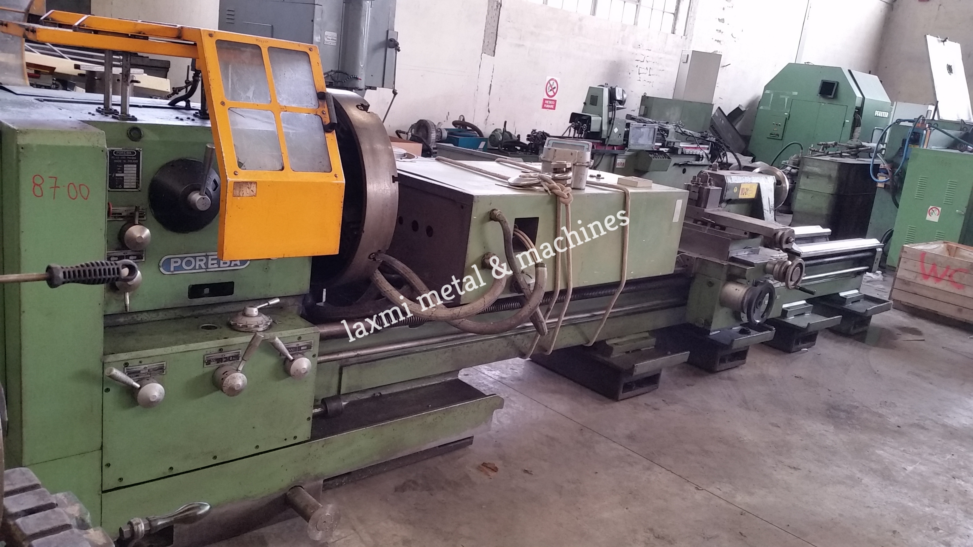 Horizontal Lathe Machine , Poreba