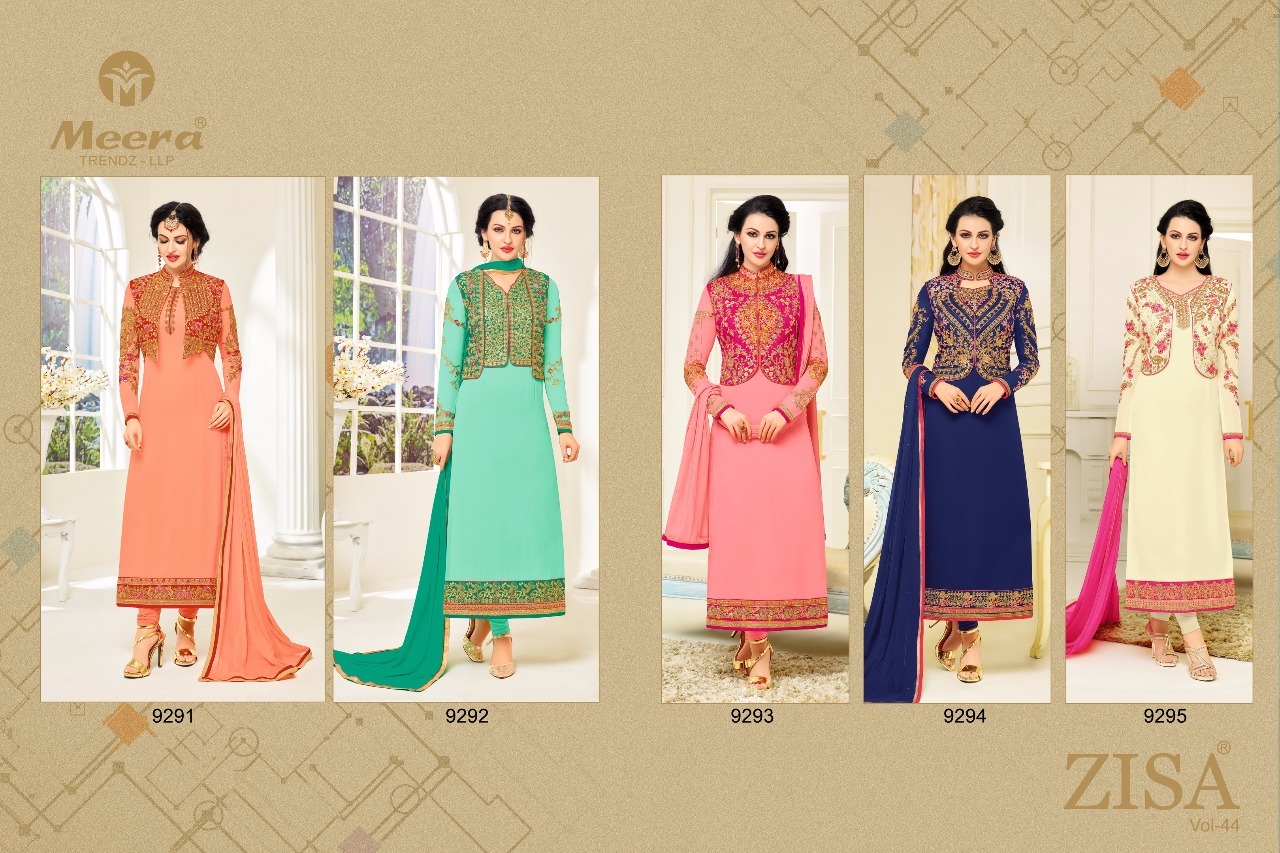 Wedding Salwar Suit - Other Material, Customized Size, Navy Blue | Embroidered Pattern, Full Sleeves, Laces Closure, Printed Technics