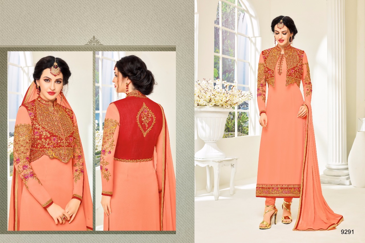 Wedding Salwar Suit - Other Material, Customized Size, Navy Blue | Embroidered Pattern, Full Sleeves, Laces Closure, Printed Technics