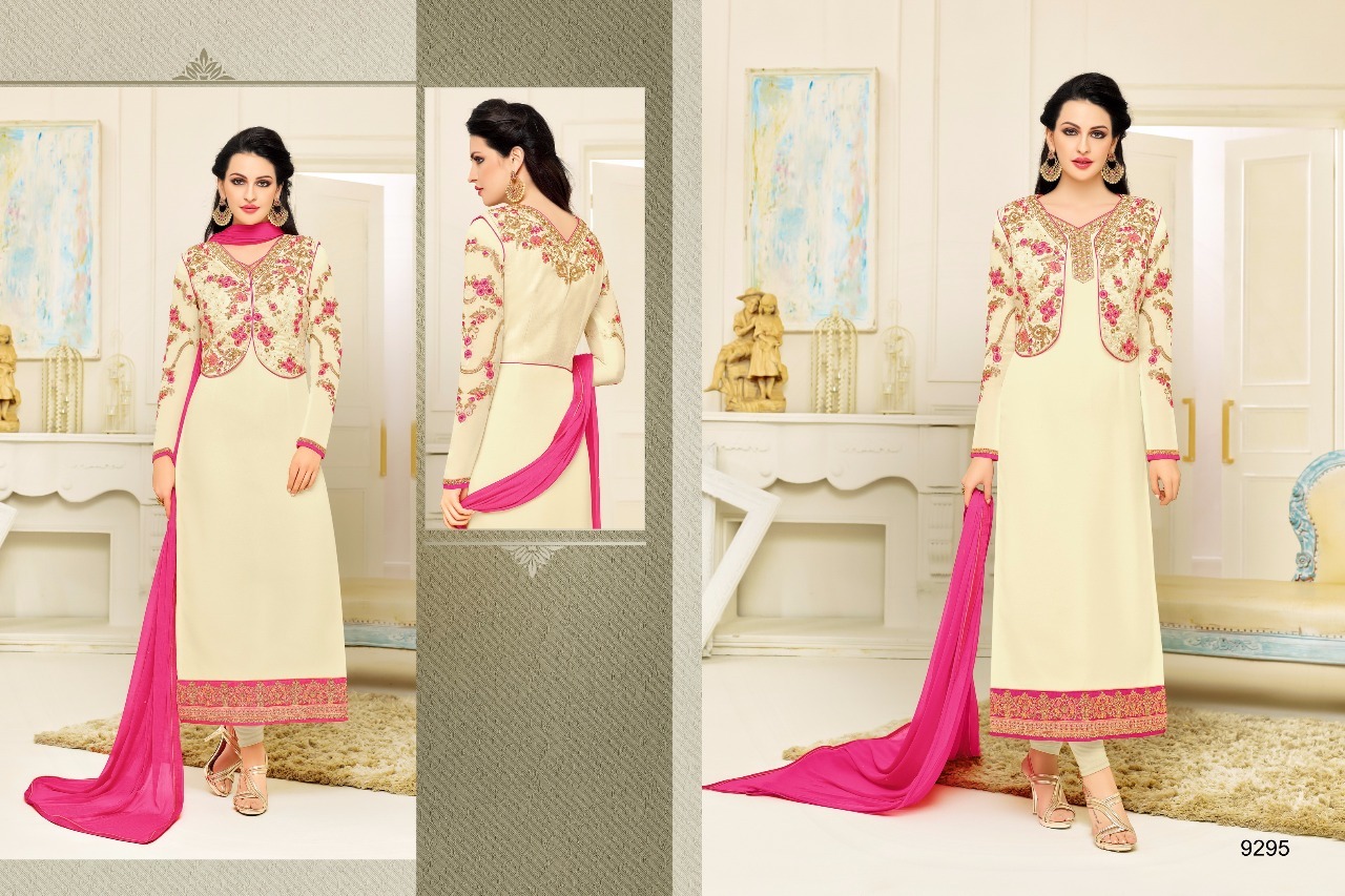 Wedding Salwar Suit - Other Material, Customized Size, Navy Blue | Embroidered Pattern, Full Sleeves, Laces Closure, Printed Technics