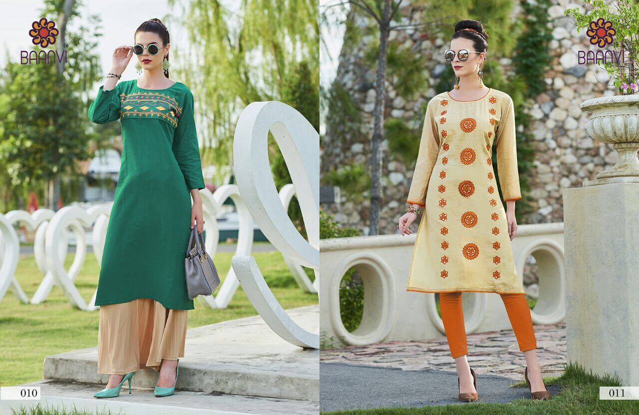Multi Color Ladies Fancy Kurti