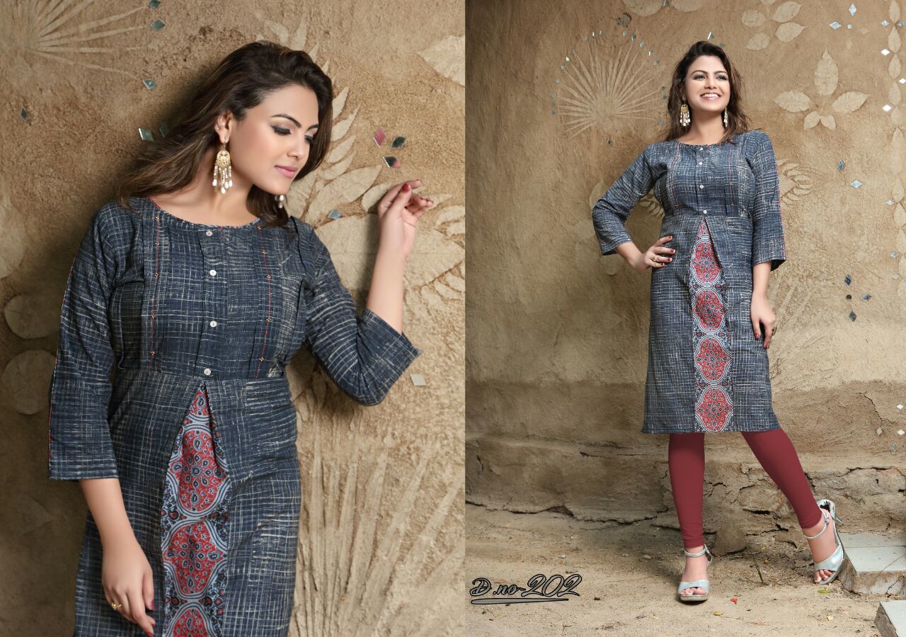 Maroon Ladies Fancy Kurti