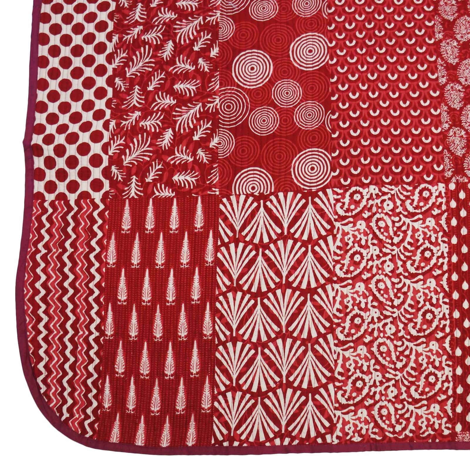 100% Cotton Machine Quilted Bedsheet