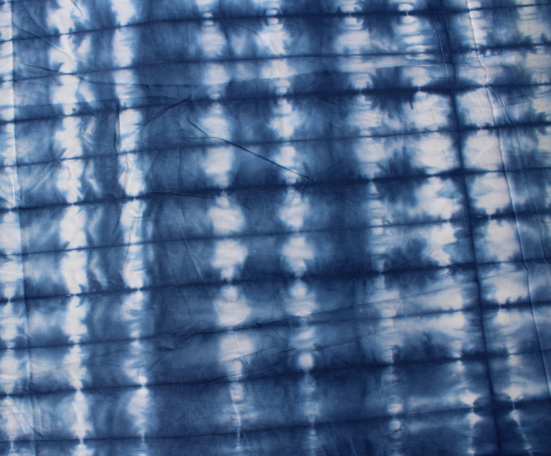 Tie Dye Fabric - 100% Cotton, Voile/mulmul (92x80), 60x60 | Hand Printed, Light Weight, Soft, Artisanal Block Print Using Natural Dyes