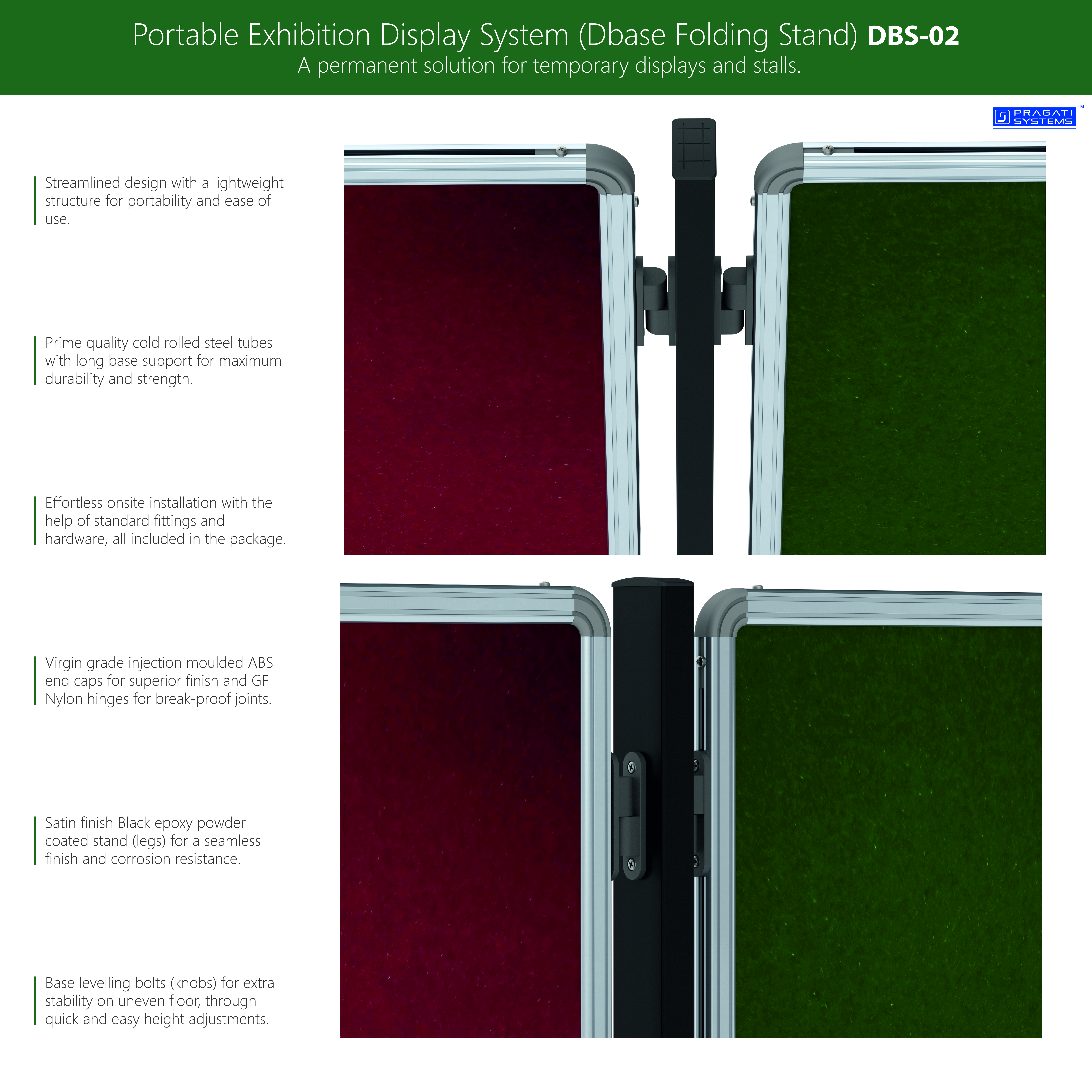 D Base Stand - Advantage: Rigid Structure