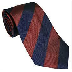 Regimental Neck Tie - Silk Striped Design | Durable Stitching, Suitable for All Seasons: Rainy, Spring, Summer, Winter