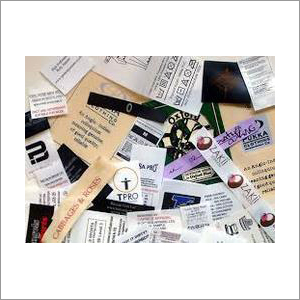 Printed Labels - Paper Material, Rectangular Shape, Designed for Apparel | Custom Design Printing for Brand Identification