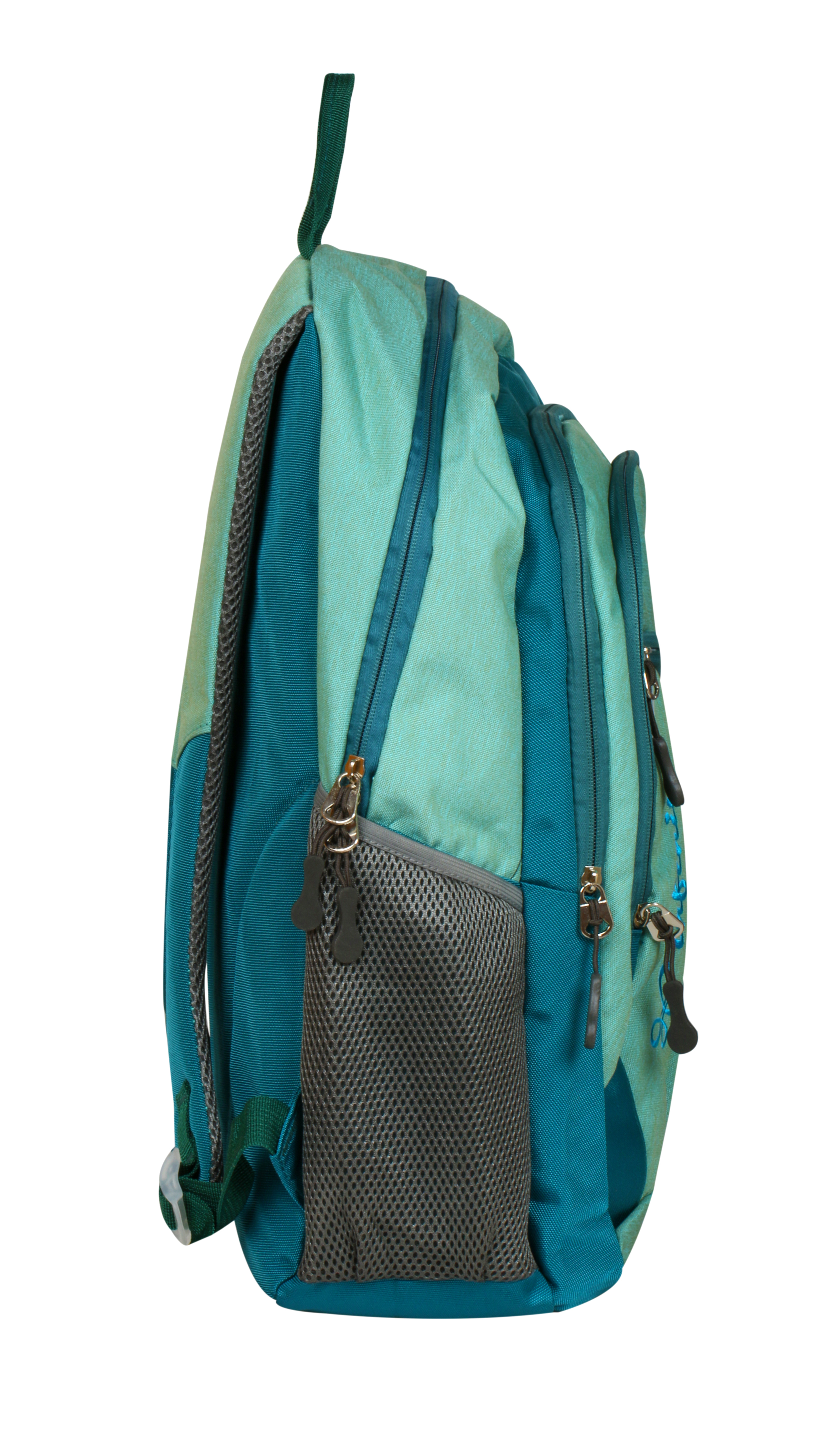 Wild Craft School Backpack - Nylon Material, 47x12x33 Cm Size, Medium Spring Green Color | Lightweight 600 Grams For Everyday Use
