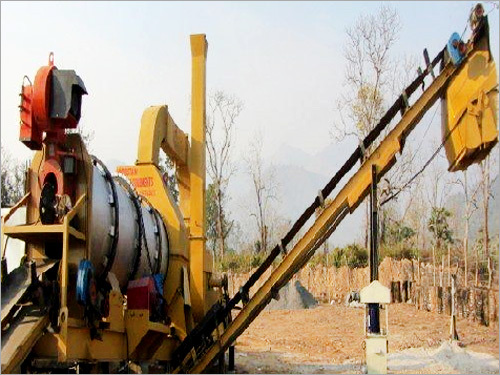 सेमी-ऑटोमैटिक एस्फाल्ट हॉट मिक्स प्लांट