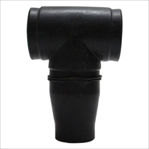 ब्लैक एचडीपीई सॉकेट रिड्यूसिंग टी
