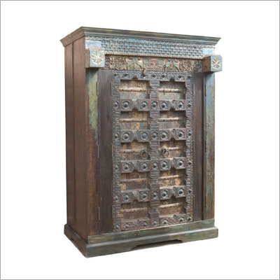Wooden Door Armoire