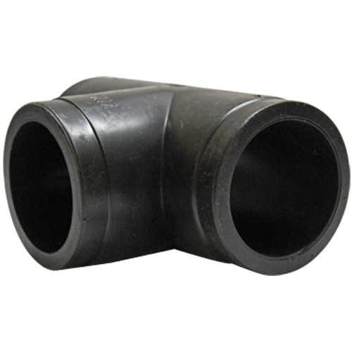 90mm Socket Equal Tee - Plastic, 90mm Size, Black Color | Female Connection, High-pressure Resistance, Temperature Resistant