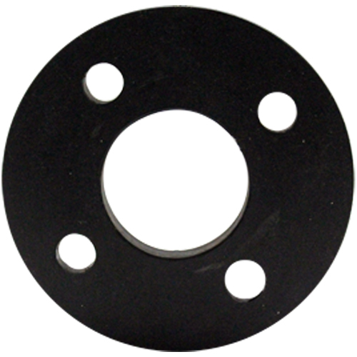 Hdpe Flange - 110mm Length, Black Plastic, Round Shape | Abrasion Resistant, Anti-corrosive, Maintenance Free