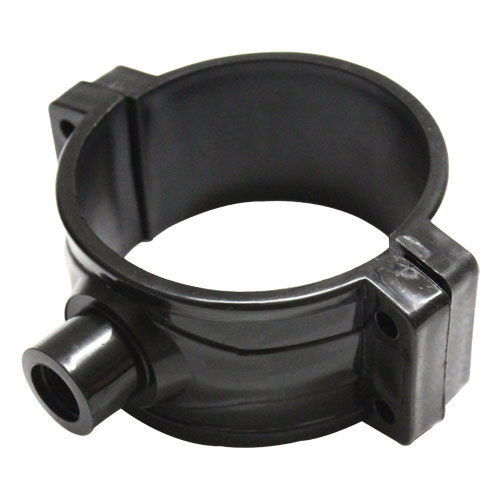 Pp Service Saddle - Anti-aging Polypropylene Material Round Shape Matte Black Color | Unbreakable Weather Resistant Excellent Compressive Strength