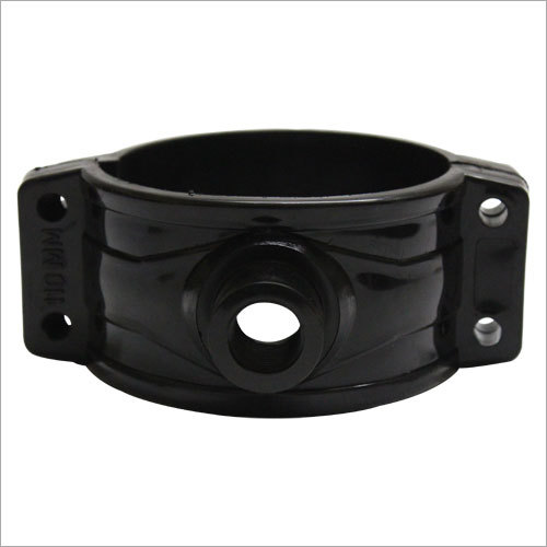Pp Service Saddle - Anti-aging Polypropylene Material Round Shape Matte Black Color | Unbreakable Weather Resistant Excellent Compressive Strength