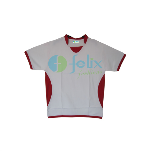 Dry Fit T-Shirt - Polyester, Size S-XXL, Color White | Breathable Fabric, Comfortable Fit, Durable Material, Moisture-Wicking, Stylish Design