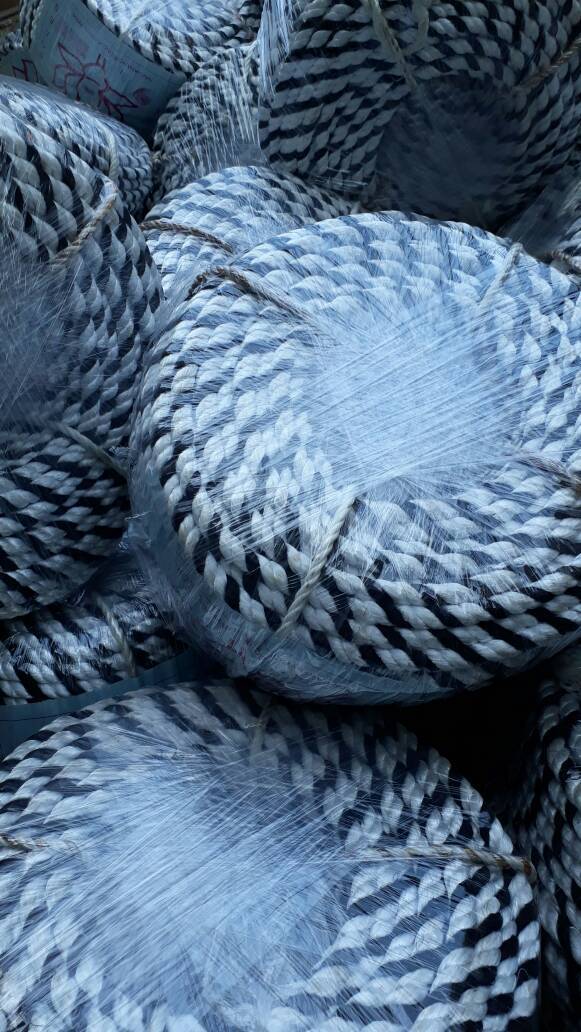 Tpm Black Rope - Polyester Twisted With Varied Diameters And Strengths | Ideal For Agriculture, Marine, Transport, And General Use