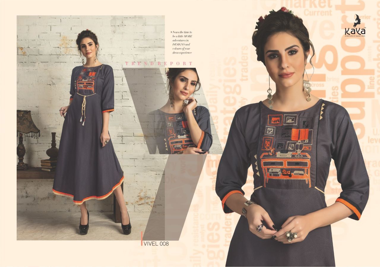 White Ladies Fancy Kurti