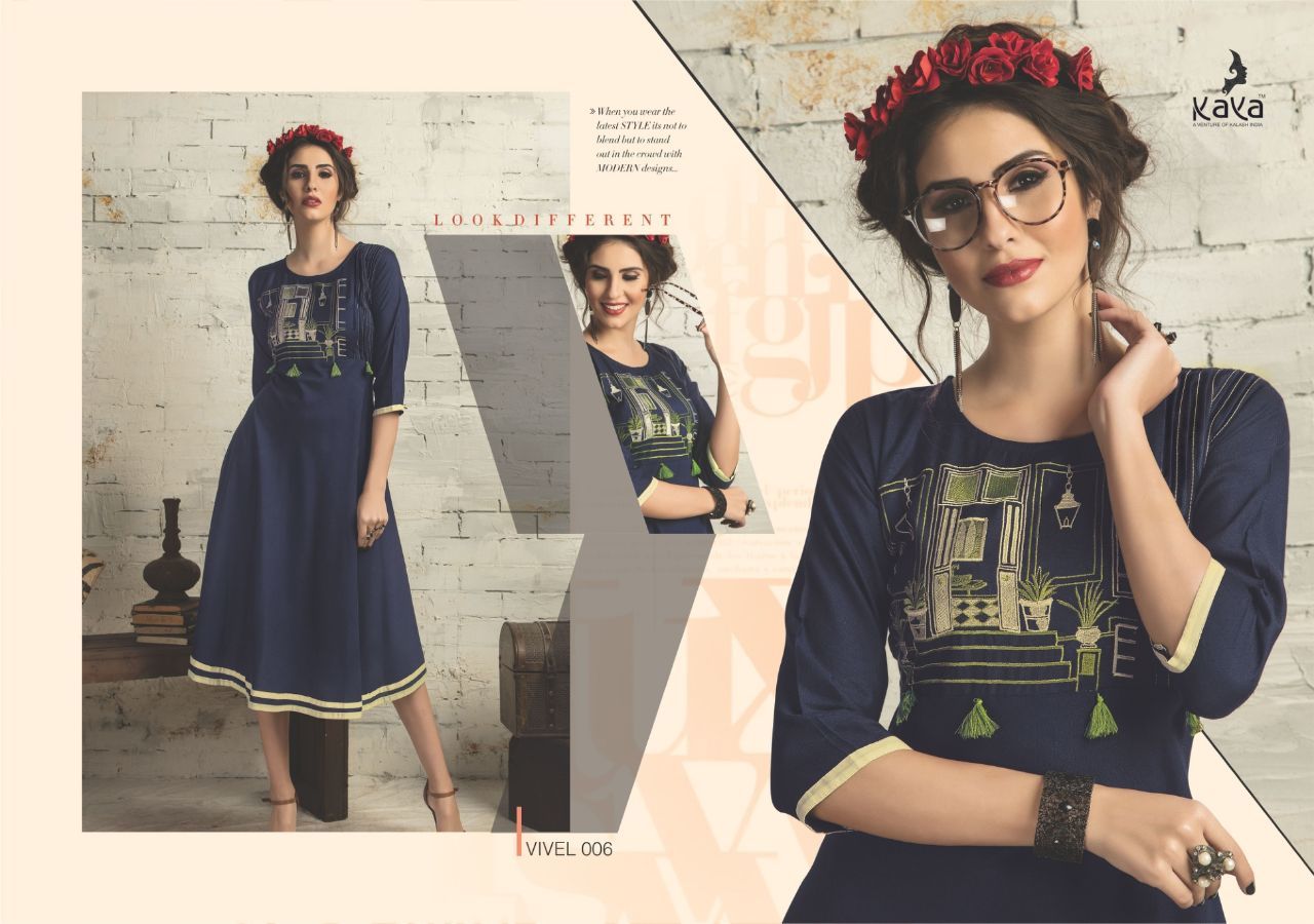 White Ladies Fancy Kurti