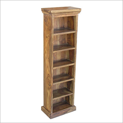 पारंपरिक लकड़ी के फर्नीचर- 6 शेल्फ सीडी रैक