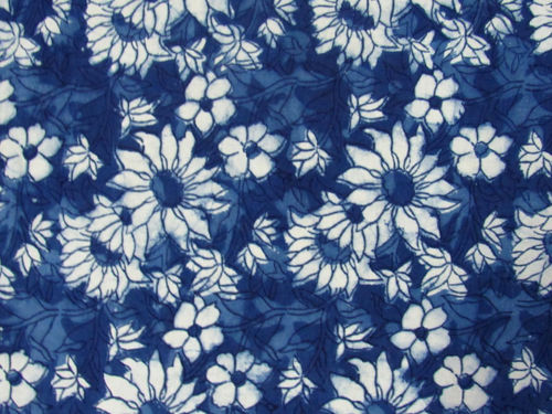 सांगानेरी कॉटन ब्लॉक प्रिंटेड फैब्रिक