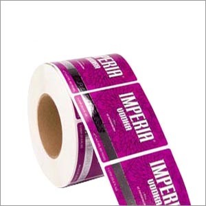Roll Form Label -Silver Foil