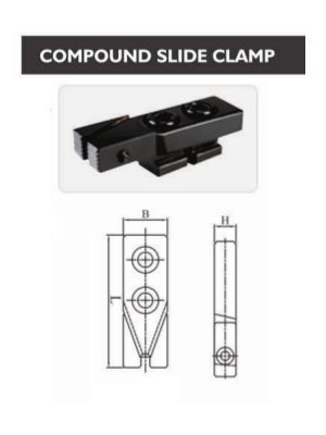 Metal Compound Slide Clamp