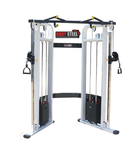 Functional Trainer - 35-100 Kilograms Adjustable Weight Range | Commercial Grade Strength Machine for Muscle Gain, Chest Exercises