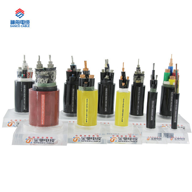 Myptj-8.7/10 - Mobile Rubber Mining Cable, 3 Core Stranded Copper Conductor, Medium Voltage, Metallic Shielding