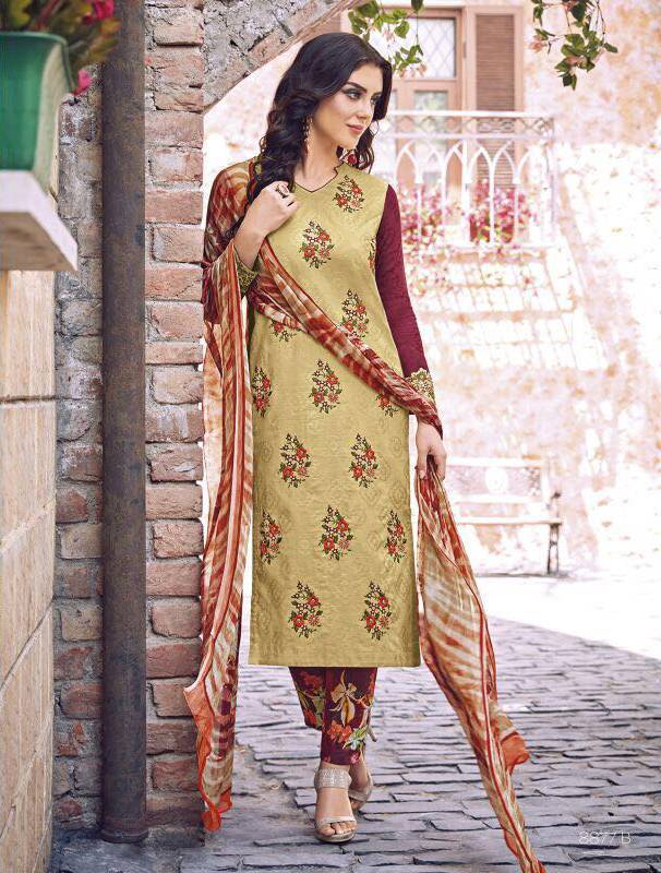 Jacquard Cotton Suits