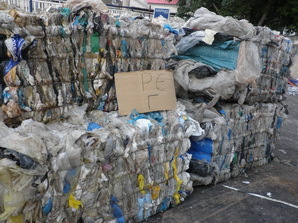 मिक्स LDPE फिल्म पोस्ट कंज्यूमर