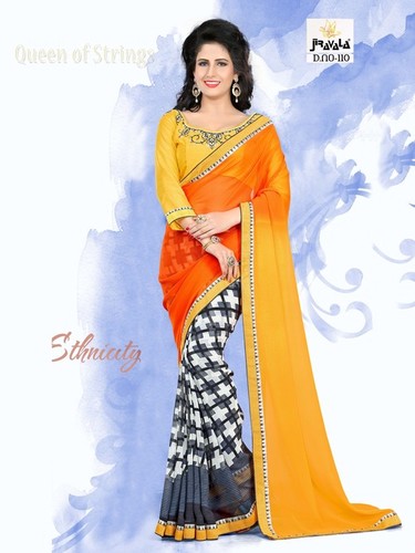 विस्कोस साड़ियाँ