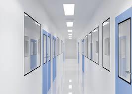 Modular Cleanroom - Aluminum Build, Pre-Engineered Wall Panels, Sliding Doors | HEPA Air Filtration, LED Lighting, Epoxy Floor, Suspended Ceiling, Enhanced Safety Features
