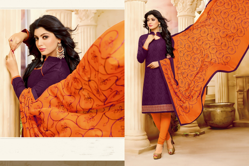 Designer Embroideri Work Suits - Color: As Per Requirement