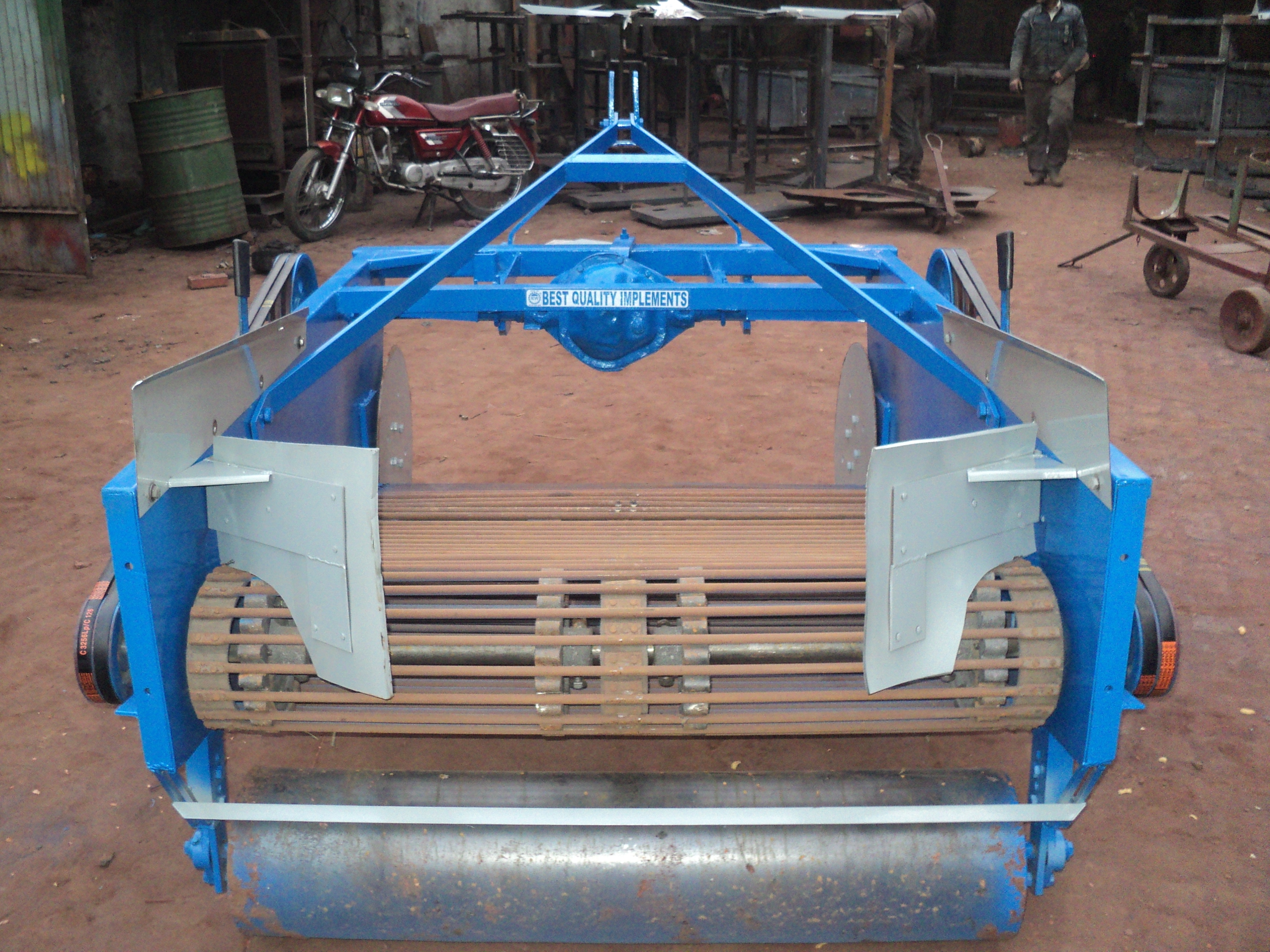 Single Net Potato Digger