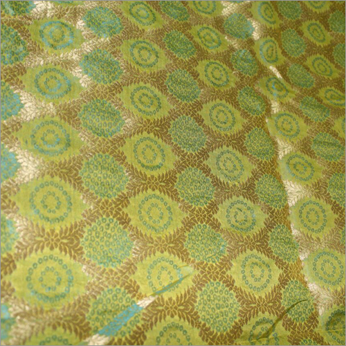 Jacquard Fabrics - Polyester, 45 Inches Wide, White | Elegant Embroidery Design, Alluring Finish, Home Washable