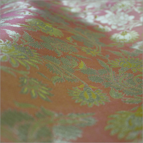 Jacquard Fabrics - Polyester, 45 Inches Wide, White | Elegant Embroidery Design, Alluring Finish, Home Washable