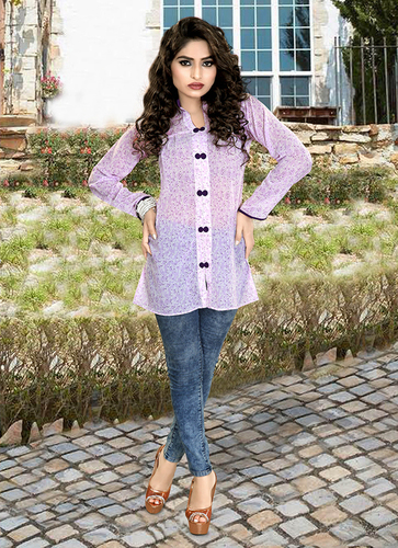 प्रिंटेड रेडीमेड टॉप्स