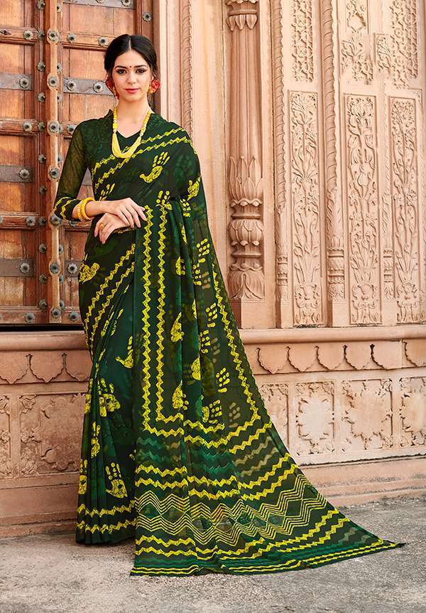 Blue Saree Catalogs Wholesaler Distributor Surat