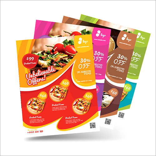 Flyer Printing Services - Glossy & Matte, A4, A5, A6 Dimensions, 100gsm to 170gsm Weight, Spot UV & Lamination Finishes